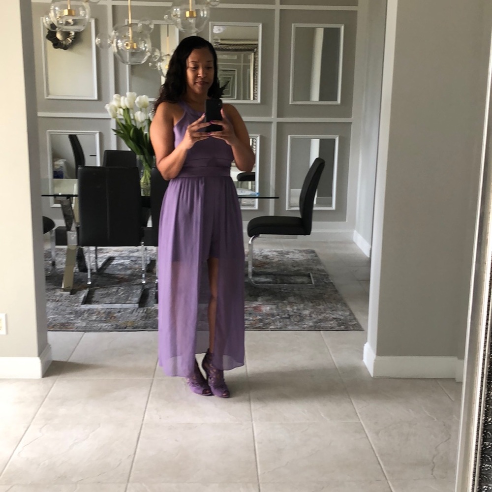 Cute Purple Romper